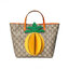 VIP 】Animal-Friendly Gucci Kid GG Supreme Tote Bag งานหนังแท้ทรงตั้งสวย ขนาดกะทัดรัด จุของได้เยอะ ใช้ได้ทั้งเด็กและผู้ใหญ่ น่ารักมากค่ะ