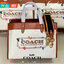 COACH Field Tote 30 in Canvas & Leather LIMITED EDITION COACH X HBC COLLECTION