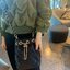 CHANEL Crossbody Bag With Chain / Chanel Bucket Bag กระเป๋าถือหรือสะพาย หนังคาเวียร์ลายตาราง ใช้ได้หลายสไตล์