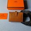 VIP หนังแท้ 】HERMES MINI BEARN WALLET UNISEX