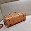 M.C.M SMALL E/W SOFT BERLIN CROSSBODY IN VISETOS ไอเท็มใหม่ในดีไซน์ทรงกระเป๋าเดินทางแบบคลาสสิค ย่อส่วนมาให้ใช้งานได้แบบสบายๆ พกพาสะดวก แมทช์ได้ทุกสไตล์ ใช้ได้แบบ unisex ใช้งานง่ายด้วยหูจับในตัว และซิปหลัก อะไหล่สีดำดูมีมิติตัดกับสีน้ำตาลคอนยัคได้เป็นอย่าง