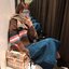 พรีเมี่ยมกิ๊ฟแท้ 100% 】Burberry london kelly bag vintage with strap Gift Bag กระเป๋าถือหรือสะพายไหล่ วัสดุ canvas ภายในโล่ง มี1ช่องซิป มีสายยาว มีฐานกันกระแทก ถอดสายได้ คุณนายสุดๆ ไม่ควรพลาดจริงๆค่า