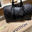 LV Keepall Bandouliere / LV Travel Bag พร้อมส่ง กระเป๋าเดินทางสุดคลาสสิค เรียบหรูมีระดับในวัสดุ Monogram Eclipse แคนวาส