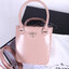 PRADA Small brushed leather tote กระเป๋าTote ขนาดเล็กที่มีดีไซน์ทรงเหลี่ยมโฉบเฉี่ยว วัสดุจากหนังเงาซึ่งเป็นวัสดุที่โดดเด่นของแบรนด์มาตั้งแต่ยุค 90'