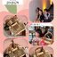 Miu Miu Woven fabric handbag with leather trim กระเป๋าสานดีไซส์ย้อนยุค
