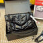 YSL puffer small in nappa leather Bag กระเป๋าสะพายทรงสวยสุดหรู รุ่นยอดนิยม ทรงสวย ใช้ได้บ่อยไม่มีเบื่อ ดีไซน์เรียบหรู ออกแบบมาให้ใช้งานได้สะดวกด้วยกระดุมแม่เหล็ก พับทรงเข้ารูป