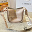 LOEWE Hammock Bag With Jacquard Strap กระเป๋ารุ่นแฮมม็อครูปทรงอันเป็นเอกลักษณ์