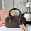 MIU MIU Arcadie padded suede top-handle bag กระเป๋าถือ/สะพาย คอลใหม่ล่าสุด รุ่นฮอทดีไซน์เหลี่ยม งานกำมะหยี่หนังกลับสวยละมุน น่ารักน่าใช้มากค่ะ