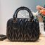 MIU MIU ARCADIE METELASSE MINI LEATHER BAG กระเป๋าถือ/สะพายสุดชิค ที่ไม่มีตอนนี้คือพลาด ดีไซน์เพิ่มดีเทล ด้วยการเดินด้ายเป็นเอกลักษณ์ สวยดูแพง