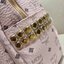 SMALL M.C.M STARK STUDS SMALL BACKPACK IN VISETOS Best seller Unisex backpack กระเป๋าเป้ดีไซน์เอกลักษณ์ รุ่นขายดี ใช้ได้ทั้งหนุ่มๆและสาวๆ ตกแต่งหมุดอะไหล่สี gun metal เรียบหรู วัสดุหนังแคนวาสคุณภาพดี เปิด-ปิดด้วยซิป ภายในโล่งกว้าง จุของได้เยอะ สายสะพายสาม