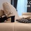 Christian dior Thick Low Heel Shoes งานสวม ชนช้อป วัสดุผ้าลายลูกฟูก นุ่มมาก ส้นแท่ง ใส่สบายไม่เมื่อย น้ำหนักเบา แมทส์ชุดง่าย