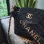 Chanel quilted Logo Strap crossbody clutch bag