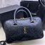 YSL LYIA DUFFLE IN QUILTED / YSL Keepall กระเป๋าสะพายใบใหญ่ ใช้เดินทางได้ งานหนังสวยเต็มใบ เกรดออริ สลับแท้ 1:1 ใช้ต่างประเทศได้