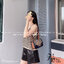 TORY BURCH Eleanor T Monogram Small Convertible Shoulder Bag / Tory Burch Eleanor Classic Jacquard Bag กระเป๋าสะพายดีเทลขอบประณีต