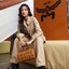 M.C.M Aren Boston Bag in Maxi Visetos with nappa leather trim กระเป๋าสะพายข้างบอสตัน คอลเลคชั่นสุดฮอต ดีไซน์โลโก้ใหม่ มีขนาดใหญ่ขึ้น คมชัด รุ่นนี้เป็นยูนิเซ็กส์จะหนุ่มๆหรือสาวๆก็สะพายได้ 💖เกรดออริ 1:1 สลับแท้