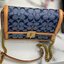 Coach Hutton Shoulder Bag in Signature Chambray