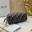 DIOR 30 MONTAIGNE D-COSY MINI BAG | Blue Oblique Jacquard / Dior vanity พลาดไม่ได้เลยกับคอลสุดหรู ดีไซน์ใหม่ 2023 รูปทรงคลาสสิค พร้อมหูจับในตัว สะดวกใช้งาน สะพายข้างเป็นโซ่เดี่ยว กระเป๋าสะพายเอนกประสงค์ ที่สามารถใช้สะพายได้ทุกวันอย่างคล่องตัว