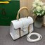 10 สี ORI หนังแท้ | GOYARD Saïgon Souple Mini Bag 20cm กระเป๋าถือ/สะพายดีไซน์หูจับไม้เป็นเอกลักษณ์ที่สวยหรูหราสง่างาม