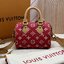 RUNWAY LV Nano Speedy P9 Bandoulière Soft Leather กระเป๋าสะพายสปีดี้รุ่นใหม่ไซส์มินิหรูหรา เกรดท็อปวีไอพี เกรดดีสุด 1:1 หนังแท้สวยงาม เก็บทุกรายละเอียด ใช้สลับแท้ ผ่านทุก ตม. ใช้งานต่างประเทศได้