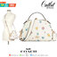 COACH C4252 SERENA SATCHEL WITH WILD MEADOW PRINT อีกหนึ่งคอลเลคชั่นตัวท็อป ที่ขายได้ตลอดปี ดีไซน์ใหม่ล่าสุด สไตล์คุณหนู ลุคหวานๆ กระเป๋าสะพายข้าง สวยอยู่ทรง สะพายขับผิวเป็นที่สุด วัสดุหนัง pepble สัมผัสนิ่ม เปิด-ปิดด้วยซิป 2 ช่องหลัก ภายในเป็นช่องโล่ง เก
