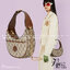 GUCCI half-moon Ophidia mini shoulder bag กระเป๋าสะพายไหล่รูปทรงพระจันทร์เสี้ยว Canvas GG Supreme กระเป๋าขนาดมินิให้ความรู้สึกย้อนยุคอันโดดเด่น สไตส์วินเทจ