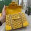 10 สี ORI หนังแท้ | GOYARD Saïgon Souple Mini Bag 20cm กระเป๋าถือ/สะพายดีไซน์หูจับไม้เป็นเอกลักษณ์ที่สวยหรูหราสง่างาม