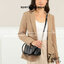 TORY BURCH KIRA MINI BAG กระเป๋าสะพายทรงพอช ง่ายต่อชีวิต!! ดีไซน์บุนวม เส้นคมสวยหรู วัสดุหนังแกะ สัมผัสดีงาม นิ่มมือ เปิด-ปิดด้วยซิป ภายในเป็นช่องโล่ง มีช่องใส่บัตร ใส่ของสำคัญได้ครบถ้วน มาพร้อมสายคล้องไหล่ในตัว และสายสะพายครอส ปรับได้ตามสะดวก ใบจริงสวยคม