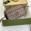 VIP 】หนังแท้ GUCCI Mini Bag With Interlocking G In GG Supreme And Brown Leather พร้อมส่งที่ไทย กระเป๋าสะพายดีไซน์สวย ใช้ได้ทั้งชายหญิง คลาสสิคและน่ารักในตัว ใช้งานง่าย ใช้ได้หลายโอกาส งานหนังแท้ สวยมากค่ะ