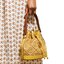 TORY BURCH T Monogram Straw Bucket Bag สีใหม่ โทนเหลืองทอง สวยหรู พร้อมเสิร์ฟความสวยให้ถึงบ้านแล้วน้า กระเป๋าบัคเก็ตทรงยอดนิยม ดีไซน์ใหม่ล่าสุด ยูนีคไม่เหมือนใคร ลายสานเต็มใบ พร้อมปักโลโก้เอกลักษณ์ โดดเด่น งานฝีมือมากๆ